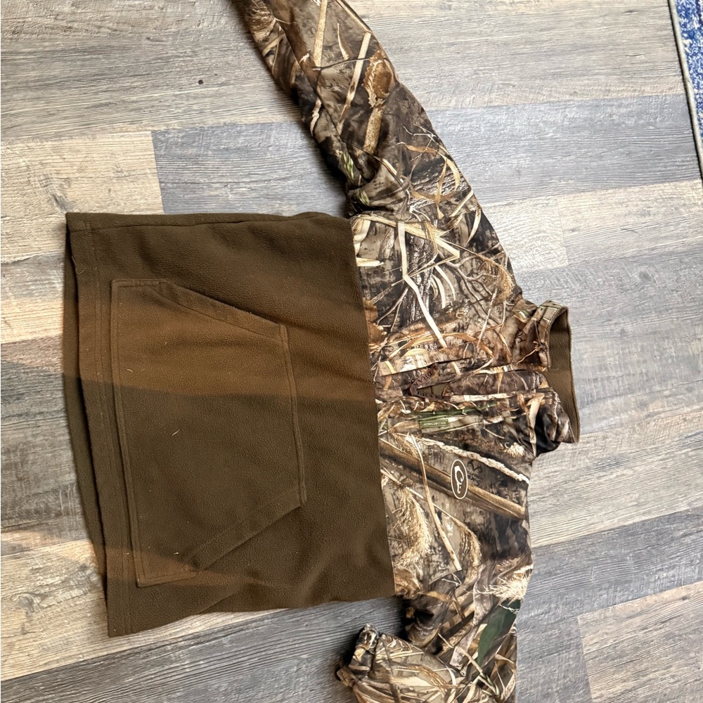 Drake Green and Brown Waterfowl Jacket